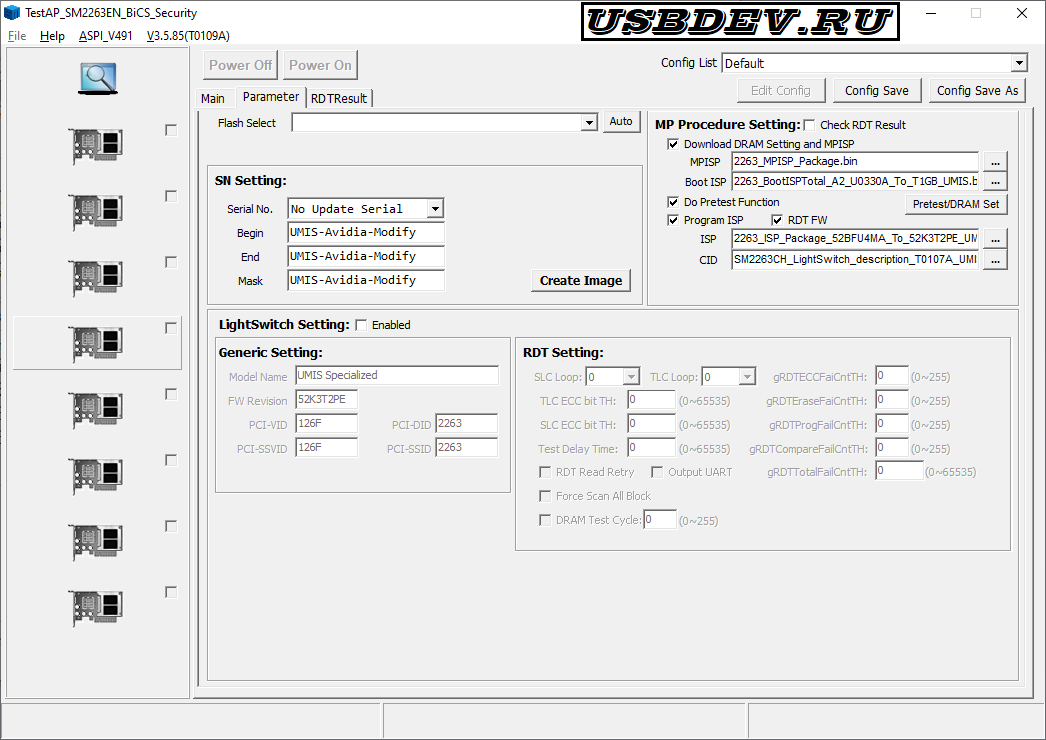 SMI SM2263EN MPTool BiCS T0706A FW52B9T7OA_Beta – [USBDev.ru]