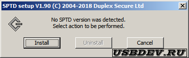 SPTD V2.13 \ V1.90 – [USBDev.ru]